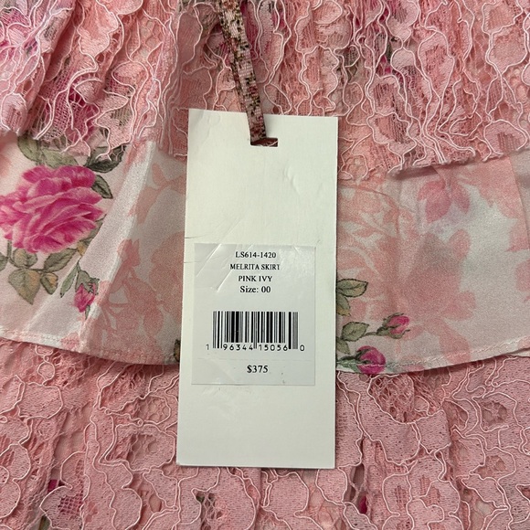 LOVESHACKFANCY Skirt size 00 - Picture 4 of 4